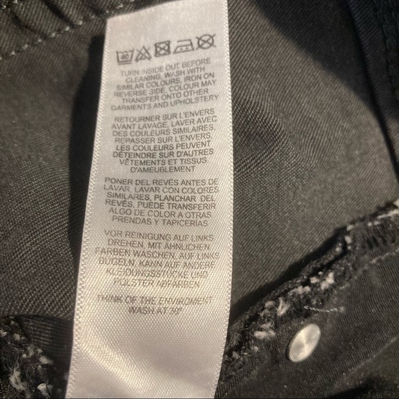 ASOS Sz 16  Grey Skinny Super High Rise Jeans - Picture 8 of 8